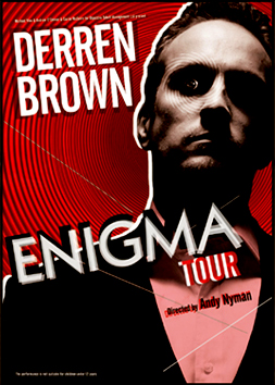 DERREN BROWN TOUR POSTER